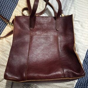 Portland Leather N/S Lola cinnamon bear